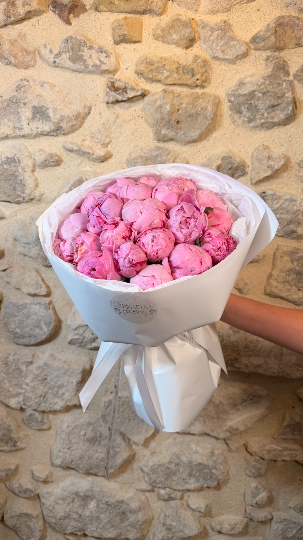 Peonías Rosas