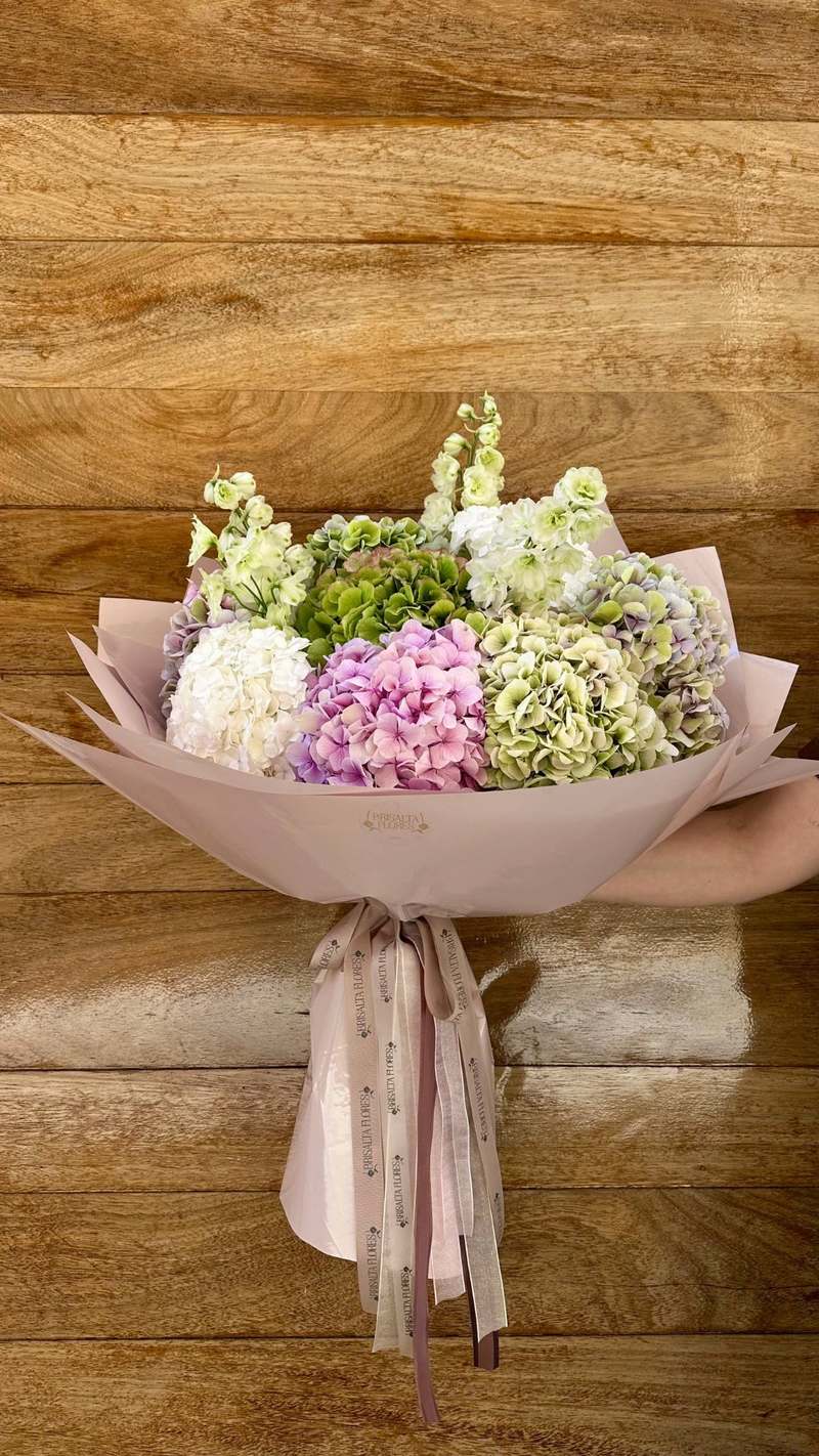 Mix de otoño con hortensia 2