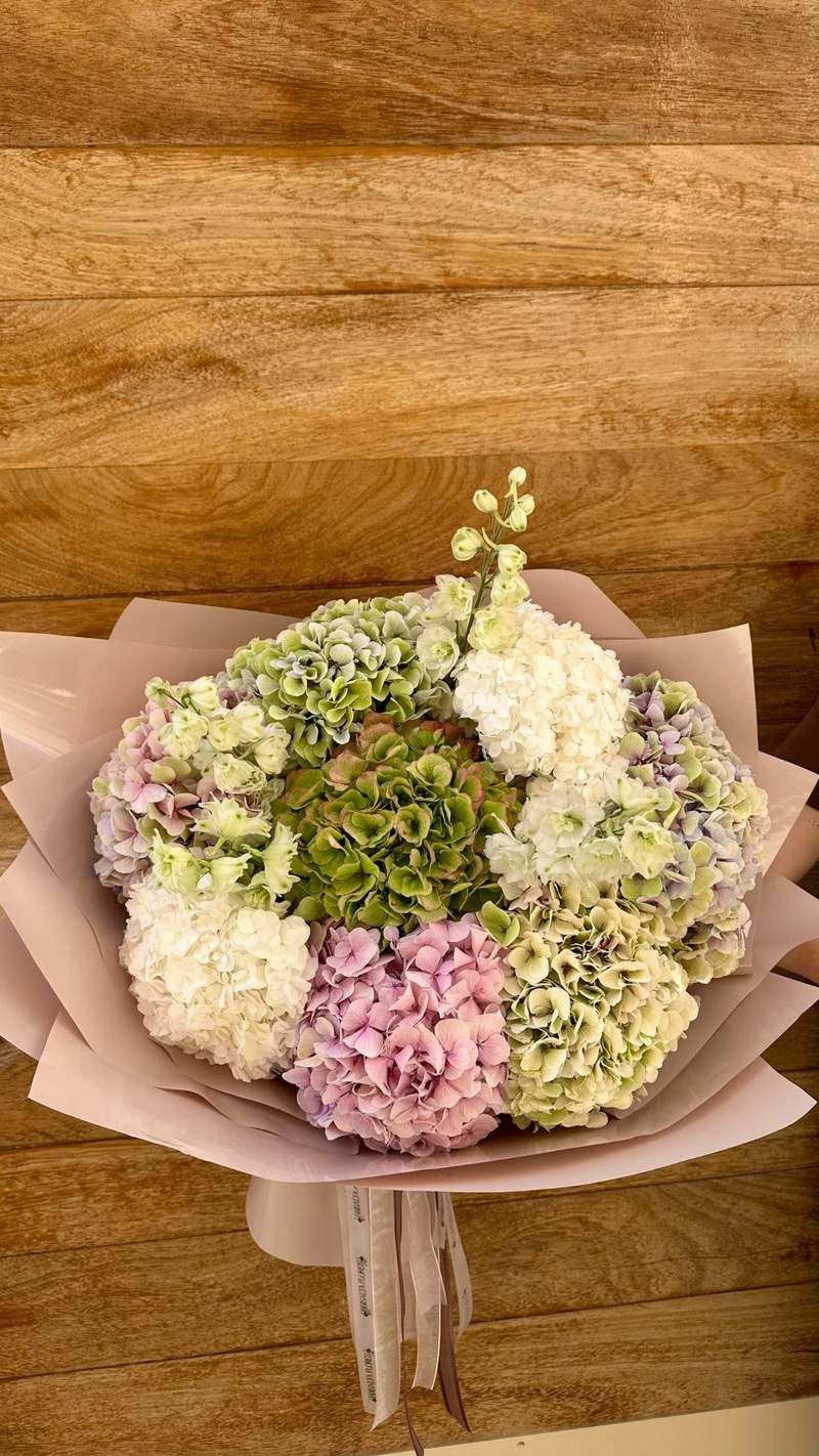 Mix de otoño con hortensia 1