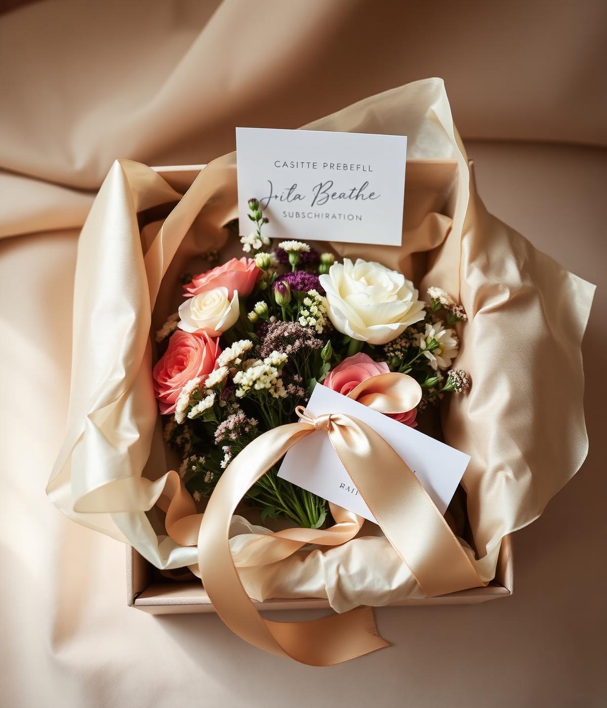 Suscripción floral como regalo