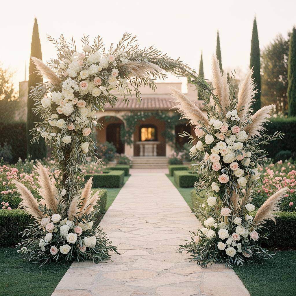 Decoración floral de ceremonia